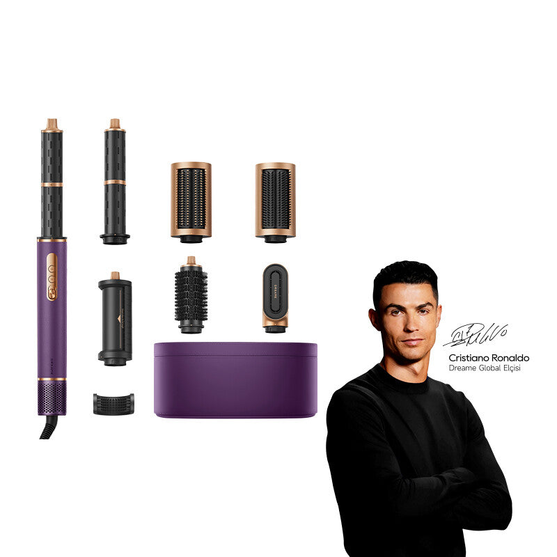 Dreame Air Style Pro Hårstylingssæt Varm Lilla 1300 W 2,8 m