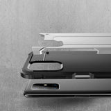 Hybrid Armor Case Tough Rugged Cover til Samsung Galaxy M51 blå