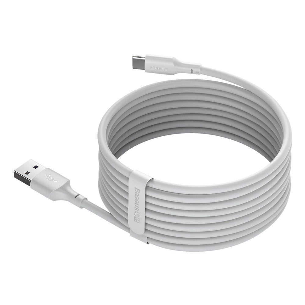 Baseus 2x USB-A - USB Type C kabel hurtig opladning Hurtig opladning 40 W 5 A 1,5 m - hvid (TZCATZJ-02)