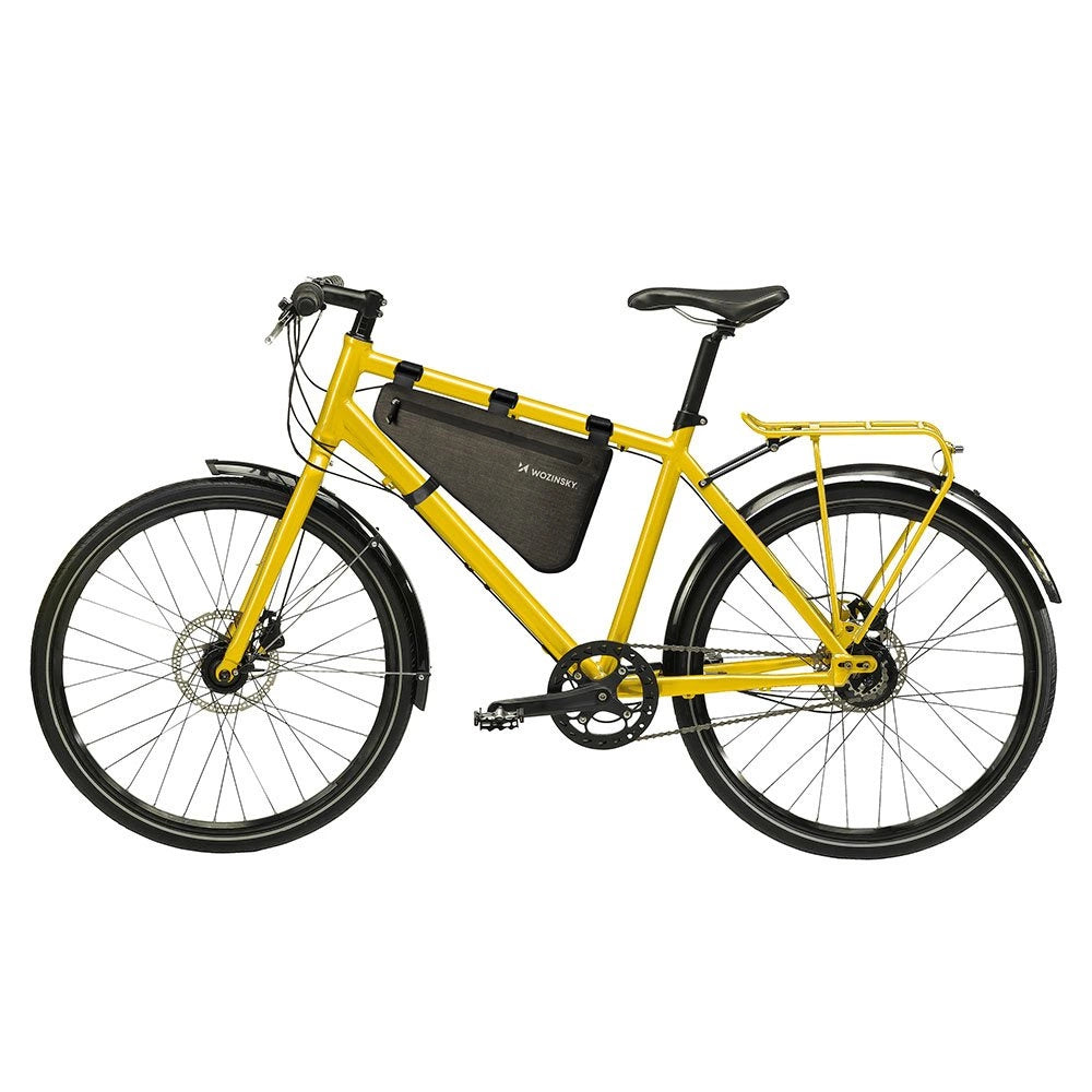 Wozinsky cykelrammesæk 3,5 l grå (WBB15BK)