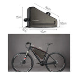 Wozinsky cykelrammesæk 3,5 l grå (WBB15BK)