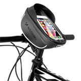 Wozinsky cykelstangspose med telefonfoder 1l sort (WBB16BK)