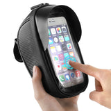 Wozinsky cykelstangspose med telefonfoder 1l sort (WBB16BK)