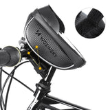 Wozinsky cykelstangspose med telefonfoder 1l sort (WBB16BK)