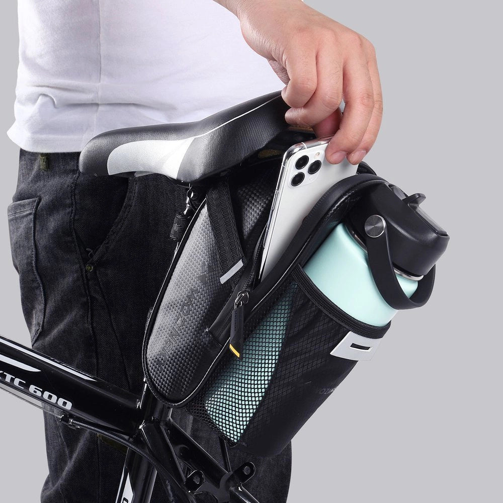 Wozinsky cykelsædebag 1,5 l sort (WBB20BK)