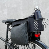 Wozinsky cykeltaske med 9l skulderrem (regn dække inkluderet) sort (WBB22BK)