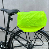 Wozinsky cykeltaske med 9l skulderrem (regn dække inkluderet) sort (WBB22BK)