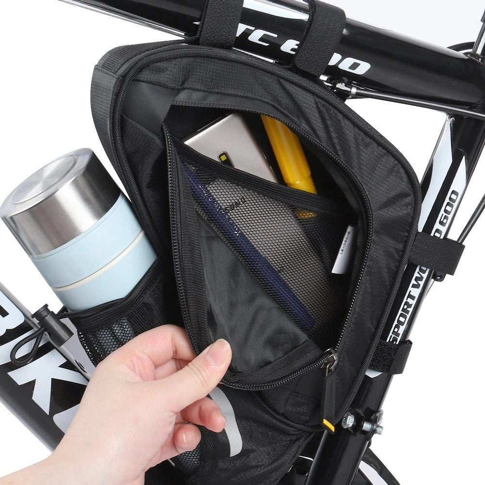 Wozinsky cykeltaske 1,5l under rammen sort (WBB23BK)