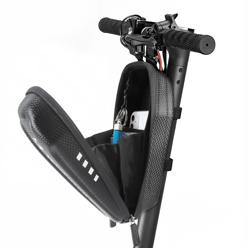 Wozinsky vandtæt scooter styresæk 2l styresæk sort (WSB3BK)