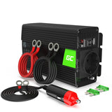 Green Cell INV01DE strømadapter og vekselret Automatisk 300 W Sort