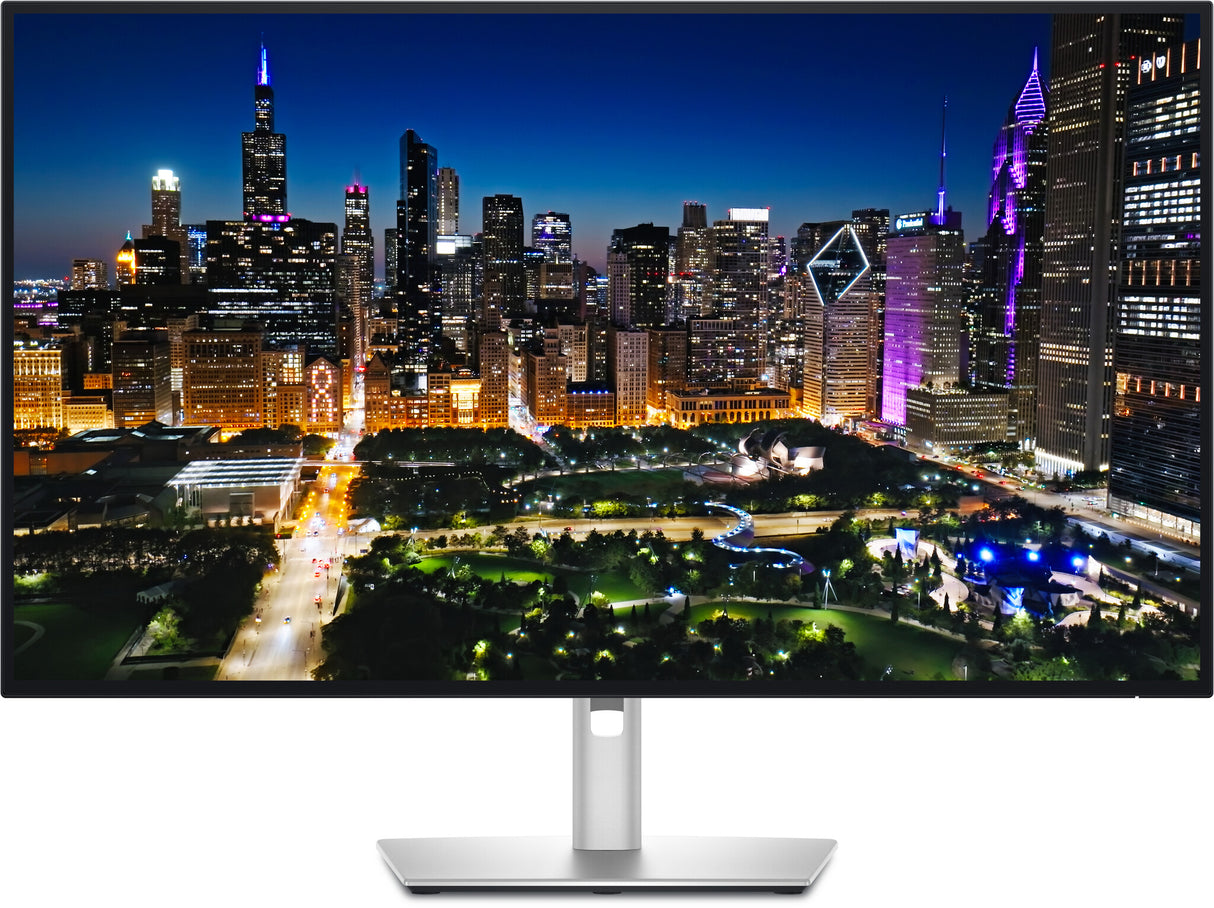 DELL UltraSharp U3225QE computerskærm 80 cm (31.5") 3840 x 2160 pixel 4K Ultra HD LCD Sort, Sølv