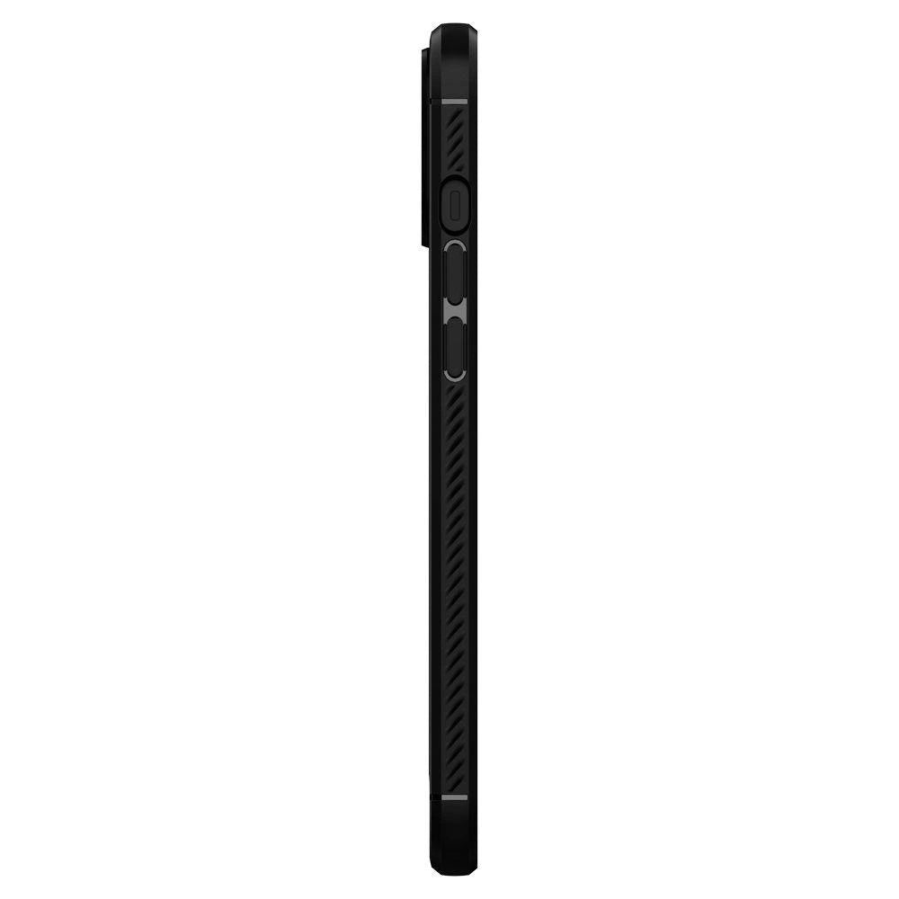 Spigen Rugged Armor Case til iPhone 12 / iPhone 12 Pro - Matte Black