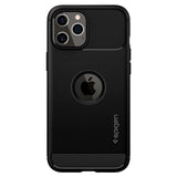 Spigen Rugged Armor Case til iPhone 12 / iPhone 12 Pro - Matte Black