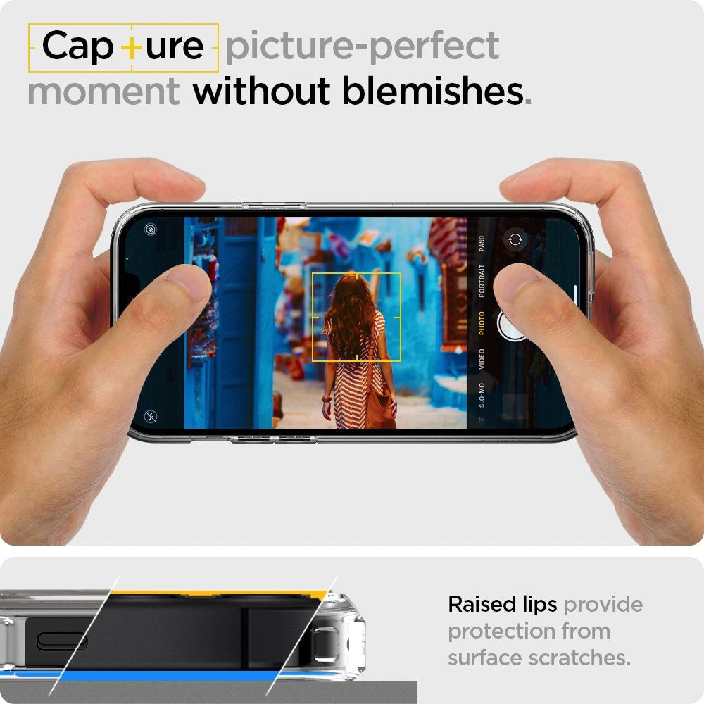 Spigen Ultra Hybrid Case til iPhone 12 mini - klar