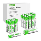 LEPRO 130003-24 AA/AAA Alkaline Batterier, 24-pakning