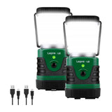 LEPRO 3300008-2 Campinglampe, 4400mAh, 2-pakke