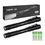 LEPRO 120023-2 lommelygte, 2- pakke