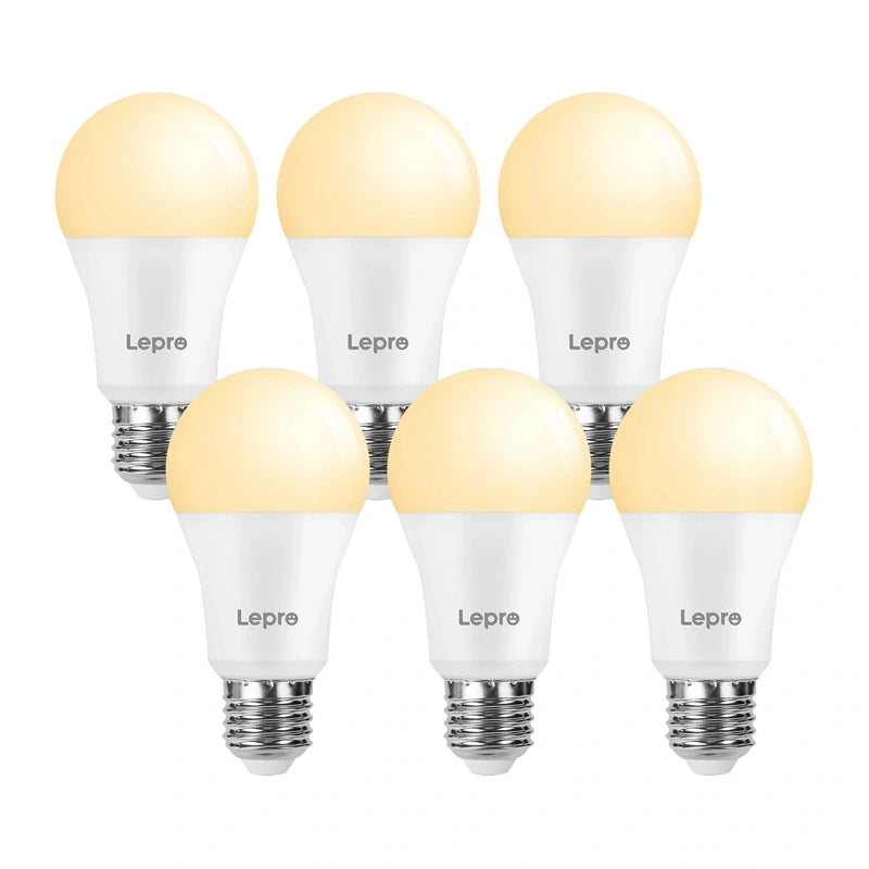 LEPRO 100080-WW-EU-6 E27 A60 13W/100W 1521 lm 2700 K LED-pære, 6-pakning
