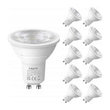 LEPRO 200082-DW-EU-10 GU10 LED-pære, 3,6 W, 345 lm, 6500 K, 38°, energiklasse E, 10 st.
