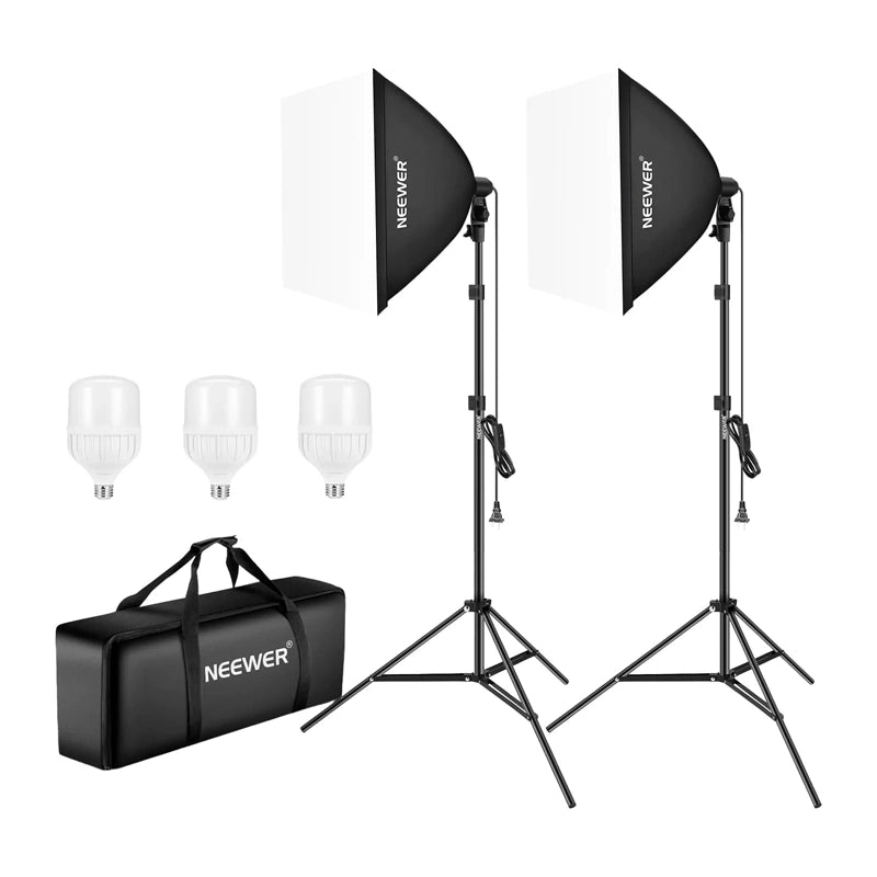 Softbox belysning kit 10102773 700W 3 stykker
