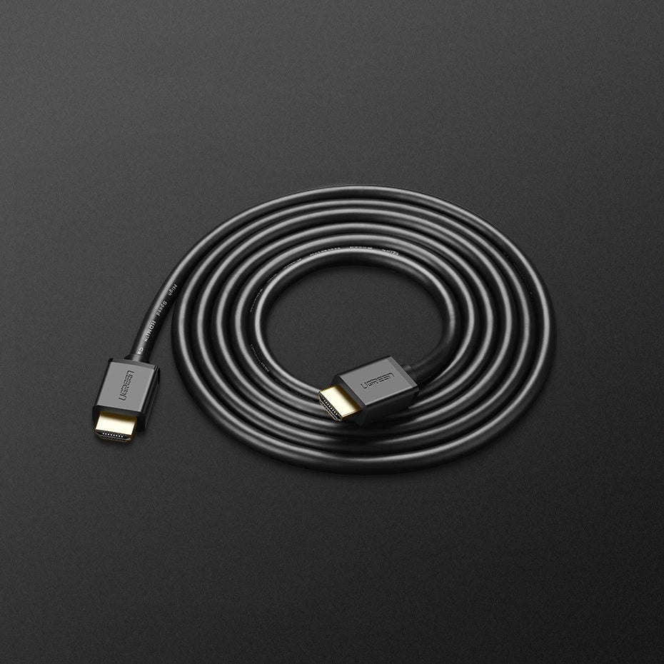 Ugreen kabel HDMI kabel 4K 30 Hz 3D 18 10 m sort (HD104 10110)