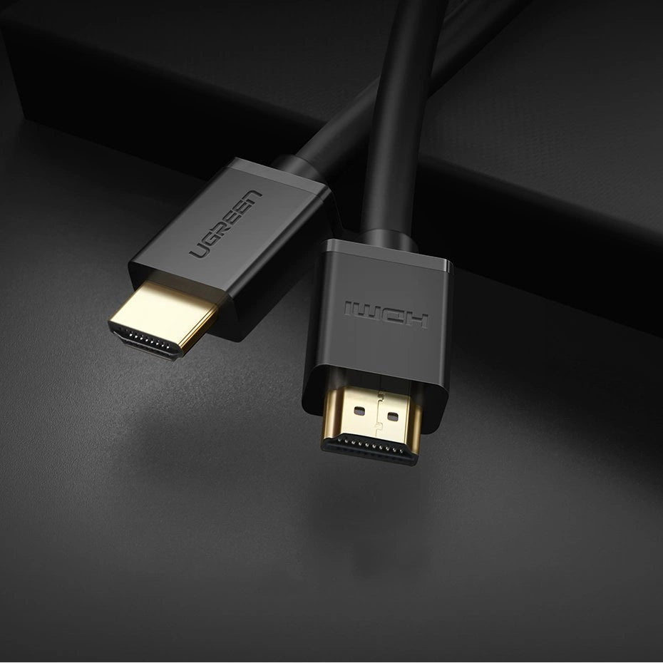 Ugreen kabel HDMI kabel 4K 30 Hz 3D 18 10 m sort (HD104 10110)
