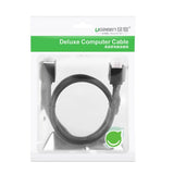 Ugreen HD107 10140 HDMI (Mand) - HDMI (Kvinde) 4K Kabel 0,5 m - Sort