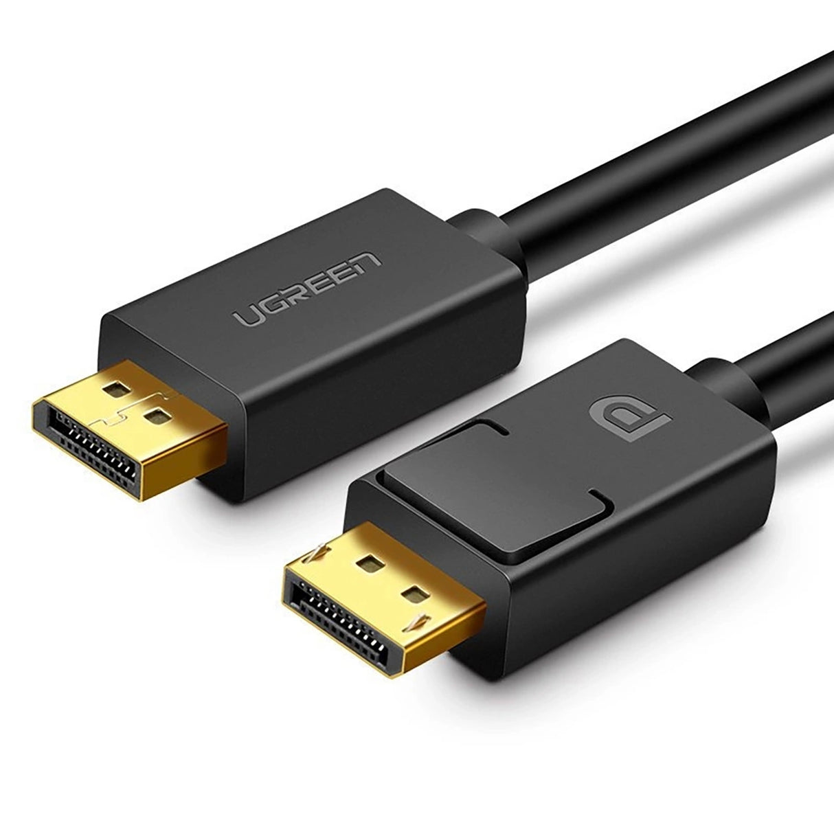 Ugreen DP102 10211 DisplayPort 1.2 4K / DisplayPort 1.2 4K Kabel 2 m - sort