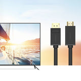 Ugreen unidirectional DisplayPort til HDMI Kabel 4K 30Hz 32 AWG 1.5m sort (DP101 10239)