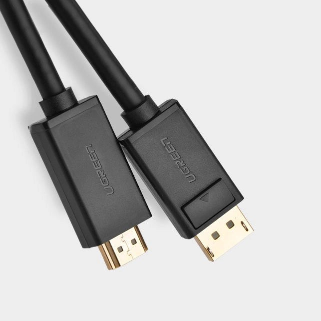 Ugreen unidirectional DisplayPort til HDMI Kabel 4K 30Hz 32 AWG 1.5m sort (DP101 10239)