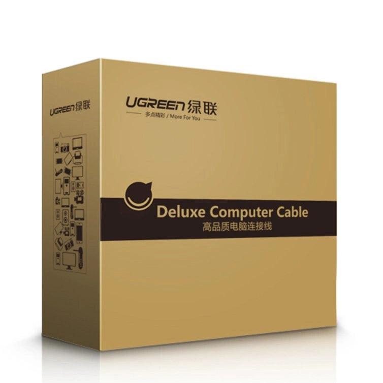Ugreen aktiv kabel USB 2.0 forlængelseskabel 480 Mbps 5 m sort (US121 10319)