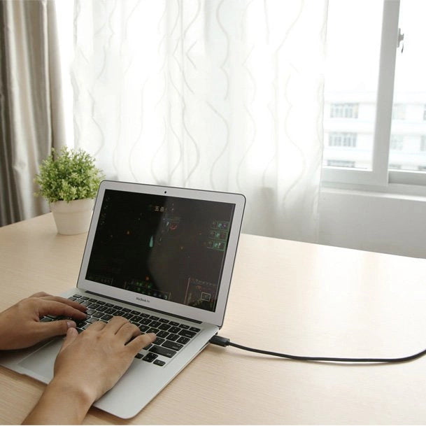 Ugreen aktiv kabel USB 2.0 forlængelseskabel 480 Mbps 5 m sort (US121 10319)