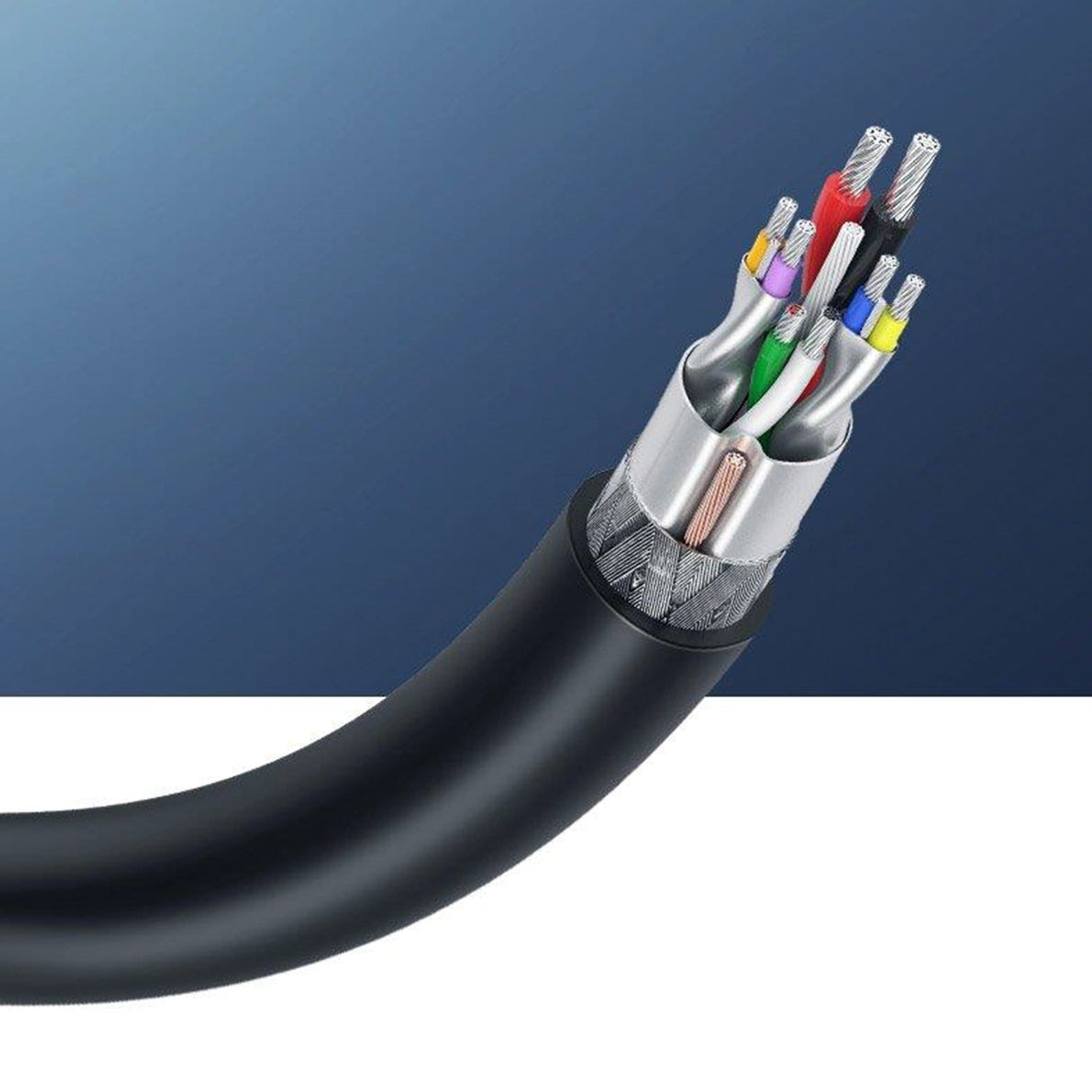 Ugreen US128 10370 USB-A 3.0 / USB-A 3.0 5Gb/s kabel 1m - sort