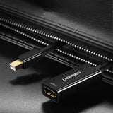 Ugreen MD112 10460 mini DisplayPort (mandlig) / HDMI (kvindelig) FHD 1080p adapter - hvid