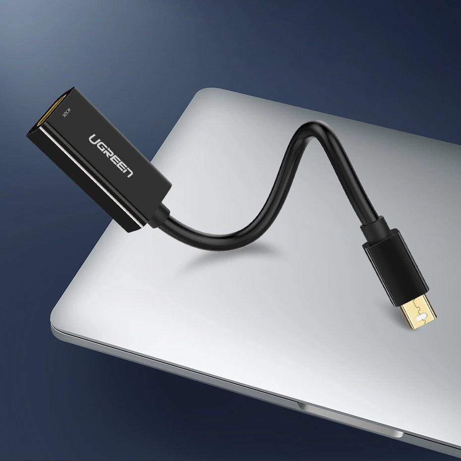 Ugreen MD112 10460 mini DisplayPort (mandlig) / HDMI (kvindelig) FHD 1080p adapter - hvid