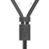 Ugreen AV102 10561 audio mini jack kabel 3,5 mm (kvinde) - 2RCA (mand) 0,25 m - grå