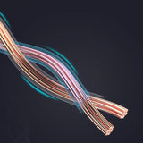 Ugreen Flat Cable Internet Network Cable Ethernet Patchcord RJ45 Cat 7 STP LAN 10 Gbps 10m sort (NW106 11265)