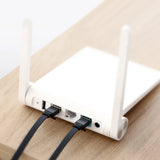 Ugreen Flat Cable Internet Network Cable Ethernet Patchcord RJ45 Cat 7 STP LAN 10 Gbps 10m sort (NW106 11265)