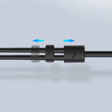 Ugreen AUX splitterkablet 3,5 mm mini jack (kvindelig) - 2x 3,5 mm mini jack (mandlig - mikrofon og hovedtelefoner) sort (AV140 20899)