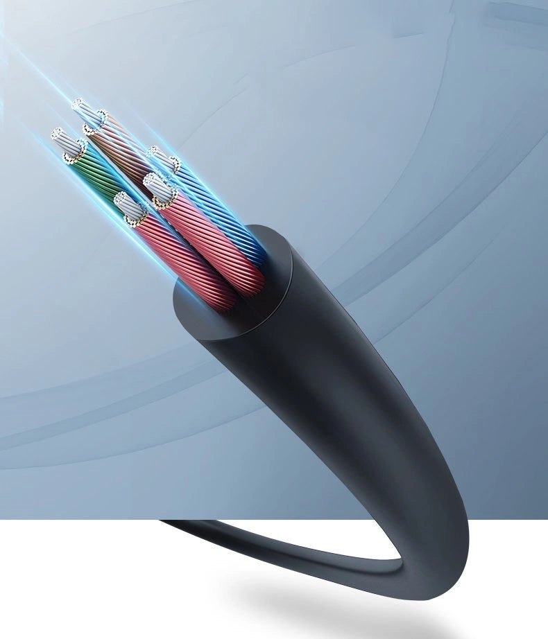Ugreen AUX splitterkablet 3,5 mm mini jack (kvindelig) - 2x 3,5 mm mini jack (mandlig - mikrofon og hovedtelefoner) sort (AV140 20899)