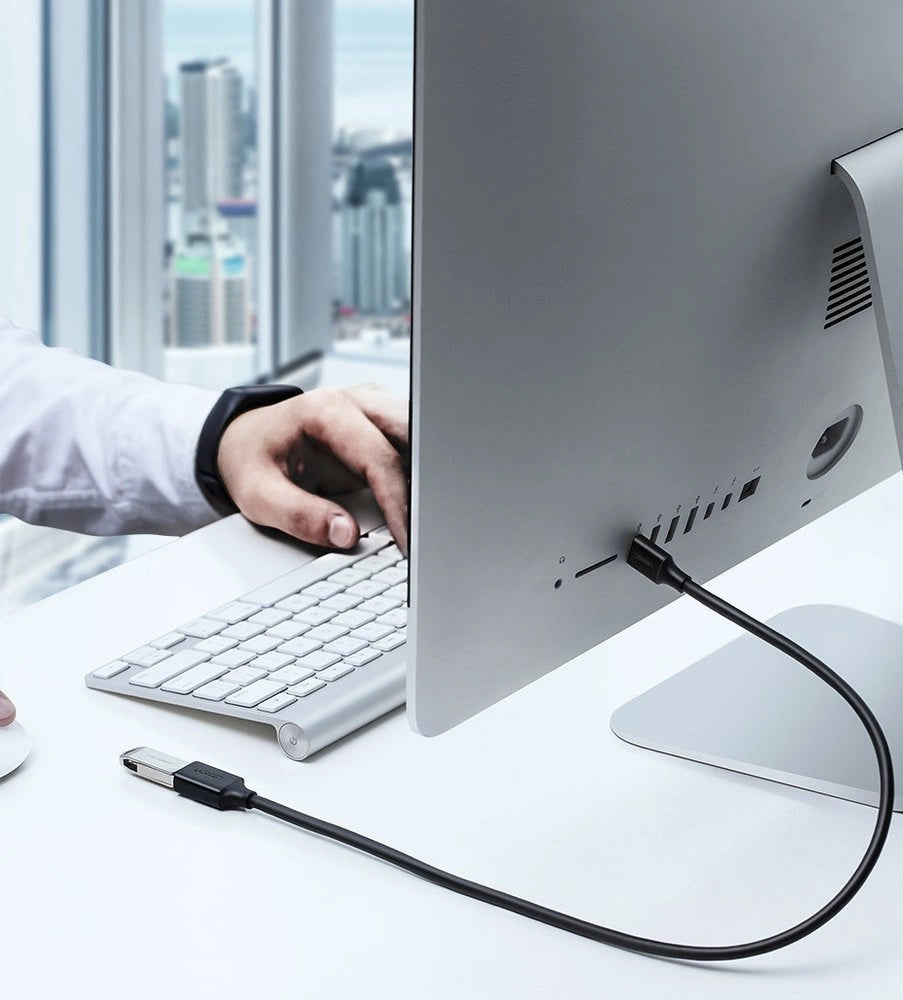 Ugreen kabel adapter USB 3.0 (kvindelig) - USB 3.0 (mandlig) 1,5 m sort (US129 30126)