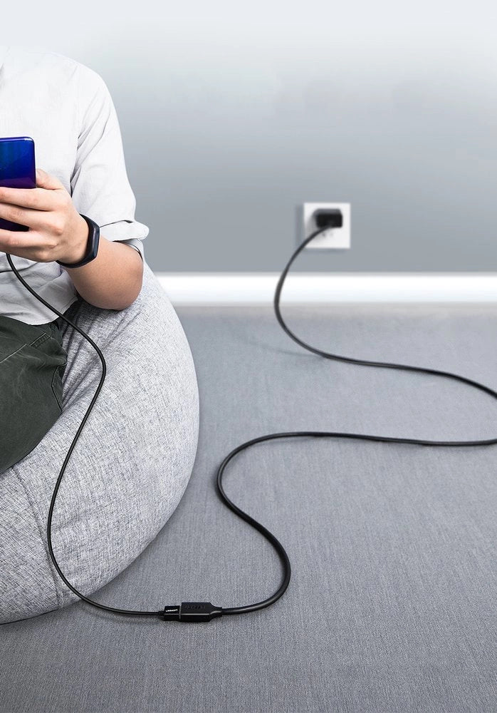 Ugreen kabel adapter USB 3.0 (kvindelig) - USB 3.0 (mandlig) 3 m sort (US129 30127)
