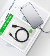 Ugreen kabel adapter USB 3.0 (kvindelig) - USB 3.0 (mandlig) 3 m sort (US129 30127)