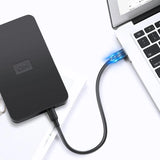 Grøn USB-kabel - mini USB-kabel 480 Mbps 2 m sort (US132 30472)