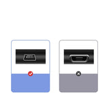 Grøn USB-kabel - mini USB-kabel 480 Mbps 2 m sort (US132 30472)