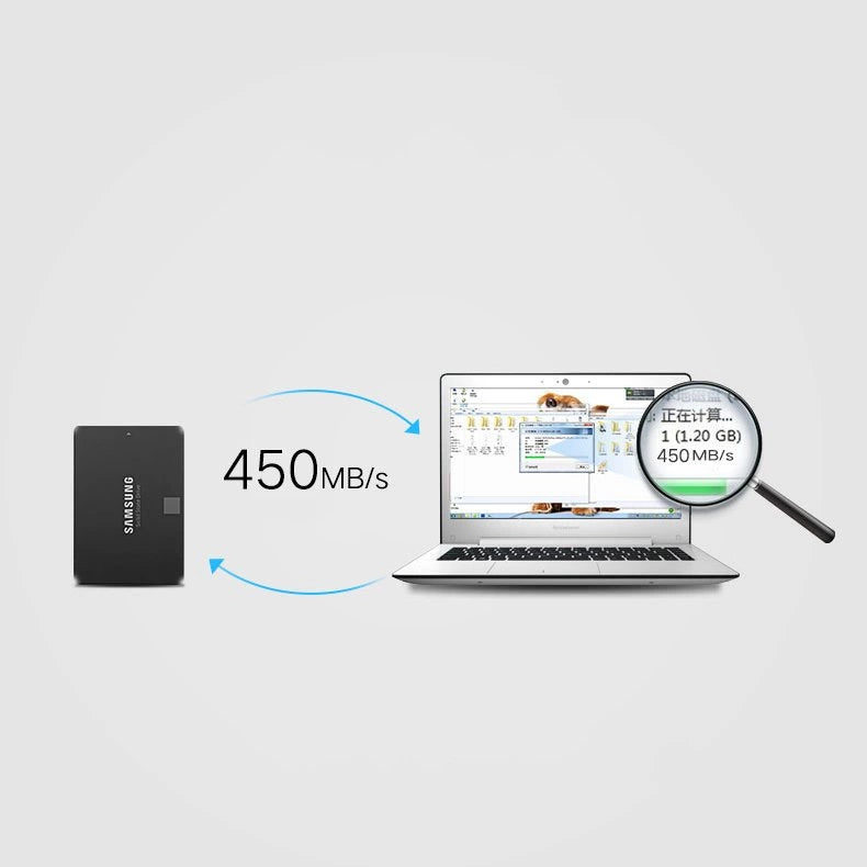 Ugreen bay til HDD SSD disk hus 2.5 '' SATA USB 3.2 Gen 1 (5 Gbps) micro USB SuperSpeed + 0,5 m kabel sort (US221 30848)