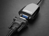 Ugreen Kabeltråd Adapter Unidirectional HDMI (Male) til VGA (Female) FHD Black (MM105 40253)