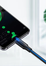 Ugreen US287 60117 USB-A / USB-C 3A kabel 1,5 m - sort
