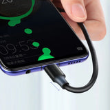 Ugreen US287 60117 USB-A / USB-C 3A kabel 1,5 m - sort