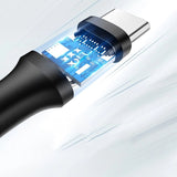 Ugreen US287 60117 USB-A / USB-C 3A kabel 1,5 m - sort